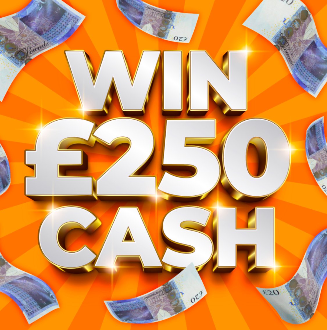 WIN £250 TAX FREE CASH